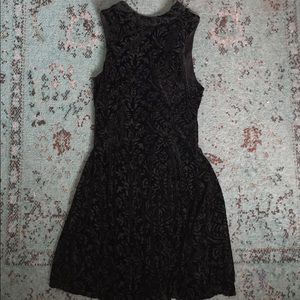 black dress